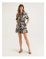 [REVIEW] Jungle Night Playsuit in Black