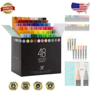 Assorted 30 Color Liquid Chalk Markers - Perfect for Home, School & Business