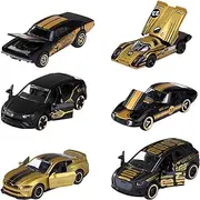 Majorette 212054030Y06 - Ford Premium Cars Ford Premium Cars in Metal, Various Vehicle Models with Freewheel and Opening Parts, Trading Cards, 7.5 cm, from 3 Years, Random Selection