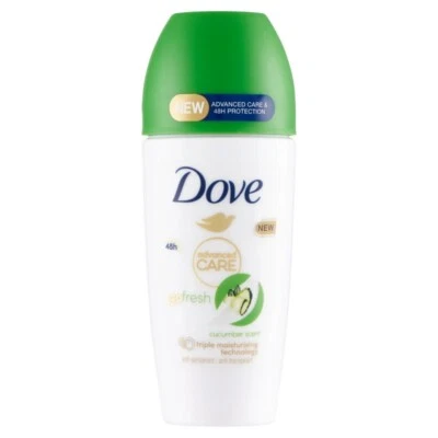 Dove Advanced Care Go Fresh Antiperspirant Roll-On 48 Hours Cucumber 50ml