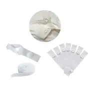 Duvet Snaps to Hold Comforter,Duvet Clips Fasteners Inside,Hacks to Keep Duvet Cover in Place,Quilt Clips,16sets White