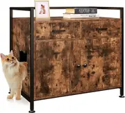 Cat Hidden Litter Box Cat Enclosure Cat Dog House Pet Furniture Drawer Cabinet