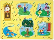 Melissa & Doug - Sing-Along Nursery Rhymes 1 Song Puzzle - 6 Pieces