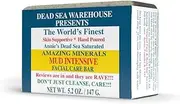 Dead Sea Warehouse – Amazing Minerals Mud Intensive Facial Care Bar – 5.2 OZ – Dead Sea Mud Soap – All Natural – Oily Skin Deep Cleanser – Vegan
