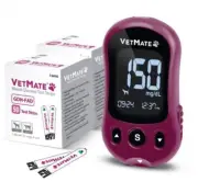 VETMATE for Diabetic Blood Glucose Meter Monitor System for Dog Pet Cat Set