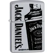 ZIPPO JACK DANIELS Lighter BLACK BOTTLE Old No 7 Tennesse WHISKEY 2023 New Z472