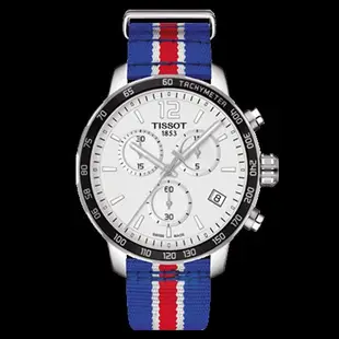 Tissot 天梭時捷系列NBA球隊款尼龍帶石英男腕錶費城76人隊 T0954171703718