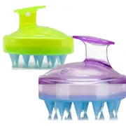 Ozoffer Shampoo Scalp Hair Brush Head Shower Massage Massager Cleaning Scrub Comb