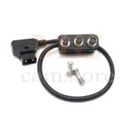 D-TAP Male to Hirose 4pin Female Hub Adapter，for Camera Power Supply Distributor