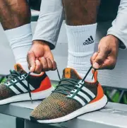 Adidas Ultra Boost 4.0 Miami Hurricanes EE3702 Green Orange Men's 10.5 Shoes