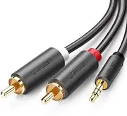 UGREEN 3.5mm male to 2RCA male cable 2M (10510)