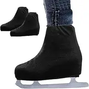 Flannel Skate Boot Covers - Figure Skate Boot | Ice Skate Blade Covers | Elastic Ice Skate Shoe Sleeve | Ice Skate Boot Covers Protect and Be Performance Ready for Figure Skating, Ice Skating, R