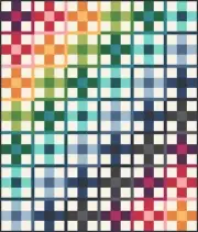 The Taylor Crossweave Quilt Kit 59" x 69" Moda KIT12216 pattern,fabric,binding