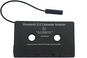 MeiKeL Car Bluetooth Audio Cassette to Aux Adapter Fit for Smartphones Cassette Adapter Fit for Universal Auto Built-in Battery