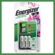 Energizer Recharge Value Charger for NiMH Rechargeable AA and AAA Batteries NEW