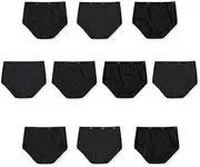 [Hanes] Women's Cotton Brief Panty, Assorted Brief Underwear