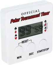 Abaodam Poker Countdown Timer Digital Timer for Party Games and Stylish Design for Poker Reminders and Management No Battery Required