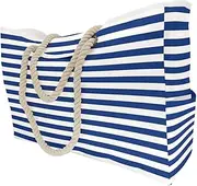 [Yardenfun] Chic Women's Handbag Portable Mesh Beach Bag Large Capacity Tote Pockets for Daily Use