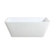 QLD QUBIST 1200 1400 1500 1700 Square Rectangle Freestanding Acrylic Bathtub