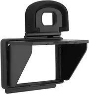 Digital Camera Sunshade, Foldable LCD Screen Sun Shade, Professional Camera Sunshade Hood, Camera Screen Cover Protector for 1DX 1DX2 DSLR Camera
