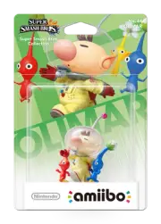 Nintendo Amiibo Character Olimar Pikmin For Wii 3DS Super Smash Bro Collection