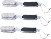 Vaguelly 3Pcs Pedicure Rasps for Hard Skin Removal Lightweight Foot Care Tools Callus Removers for Smooth Feet for Daily Use for Men Women and Elders