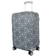 Tosca Anti-Scratch Luggage Suitcase Protection Bag Cover Large - Geometric