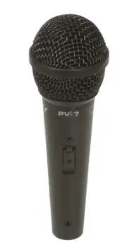 Peavey PV® 7 Microphone 1/4" to XLR
