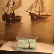 { SNET PROTOTYPE Error SPECIMEN} Boston Harbor Lighthouse Phonecard Mint