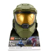 Mega Construx Halo Stockpile Arsenal Green Spartan Helmet Set With Figures HHJ02
