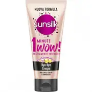 Sunsilk 1 Minute Intensive Treatment Wow! Bye Bye Frizz Frizzy And Damaged Hair 180 Ml