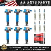 6 Ignition Coil + Motorcraft Spark Plug For Ford Police Interceptor Utility (for: Ford)