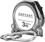 Jectse Small Steel Tape Measure Keychain, Clear Scale, Lightweight, Portable, Durable, Multiple Uses