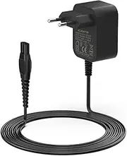 15V HQ8505 Charging Cable for Philips Norelco Rasierer 3000 5000 7000 9000 Series S5050 PT860 QT4022 HQ PT QC QG RQ Series One Blade Pro QP6510 QP6520 QP6530 QP6530 QP66200 Charger for Shaver Adapter