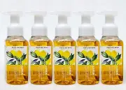 5 Bath & Body Works LEMON CUCUMBER Foaming Hand Soap WHITE TEA GINSENG