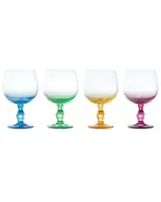 Anton Studio Designs Set of 4 Swirl Gin Glasses