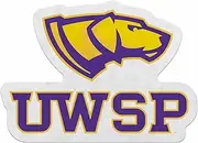 Rico Industries NCAA Wisconsin-Stevens Point Pointers Primary Shape Cut Pennant - Home and Living Room Décor - Soft Felt EZ to Hang