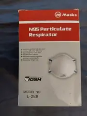 Harley L-288 N95 Niosh Approved Face Mask (1 box of 20 Masks)