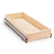 11''W x 21''D x 3''H Pull Out Cabinet Drawer Soft Close Slide Out Wood Organi...