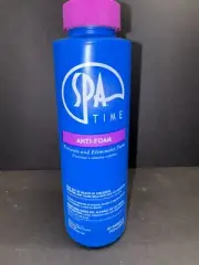 Spa Time Anti Foam - NEW - 1 lb - Foam Decreaser Liquid for Hot Tub, Spa, Pool