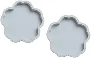 CATIEBYE DIY Cake Baking Mold Silicone Cake Molds Set of 2 Baking Trays Easy to Clean