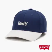 在飛比找momo購物網優惠-【LEVIS 官方旗艦】男女同款 可調式環釦棒球帽 / 精工