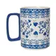 《danica》石陶馬克杯(瓷青花園400ml) | 水杯 茶杯 咖啡杯
