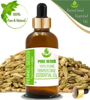 Pure Herbs Fennel Seed 100% Pure & Natural Foeniculum vulgare Essential Oil
