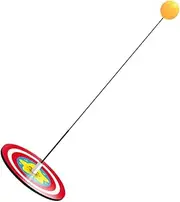 Happyyami Table Tennis Trainer Single Player Device Flexible Shaft Boys and Girls Accessories Training Tool Sports Equipment