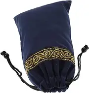 Tarot Cards Fabric Bag Jewelry Pouch Tarot Card Bag Dice Bag Tarot Card Holder Jewelry Bags Drawstring Bags for Tarot Cards