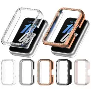 For Samsung Galaxy Fit3 Encrusted Half-pack Protective Case Watch Case Cover