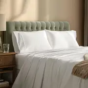 King Size Sheets Set-Cooling Breathable & Super Soft 4 Piece Bedding Sheets &...