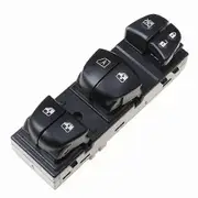 25401-3DF0B 25401-1KA0B Master Window Lift Switch Buttons with Light for Nissan Tiida Qashqai Altima X-Trail 2011-2016 Black