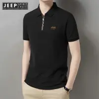 在飛比找蝦皮購物優惠-Jeep SPIRIT 1941 ESTD男士純色短袖T恤新